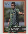 2023 Topps Chrome MLS Evander #65 Orange Refractor 24/25