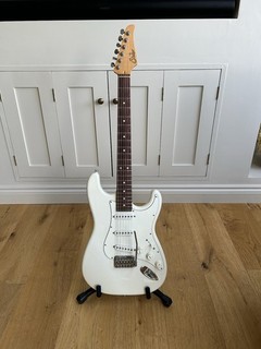 Suhr Classic S Olympic White SSS Rosewood Fingerboard