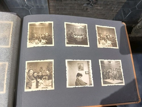 1 Fotoalbum leer + 1 Fotoalbum 50 er Jahre mit 230 Fotos Familie Autos Zoo Halle - Bild 16 von 18