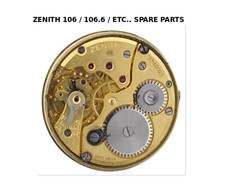 Zenith 106 Spare Parts Ricambi Movimento Zeni...