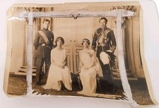 Belgium Royal Family Press Photo 1922 King Albert Elizabeth Leopold & Marie-Jose