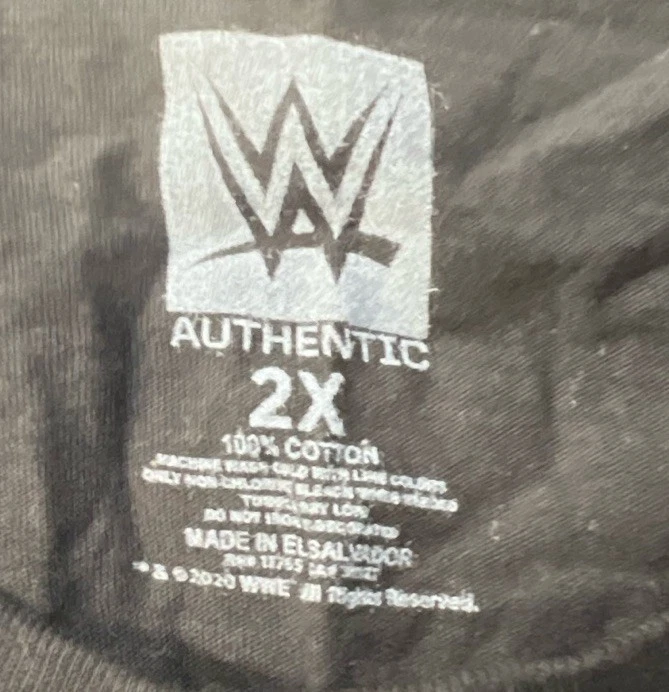 The Outsiders Nuevo Orden Mundial WCW Scott Hall Kevin Nash Nuevo Orden Mundial 4 Vida! WWE Talla 2XL Foto 3 de 3