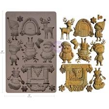 Twinkle & Treats | 5" x 8" Decor Mould | Prima Marketing | Christmas