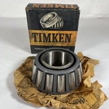 Genuine TIMKEN Tapered Roller Bearing Cone OEM Part 65390 - Free Shipping, NOS