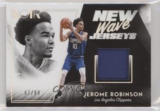2018-19 Panini Noir New Wave Jerseys 67/99 Jerome Robinson #NW-JRB qy8