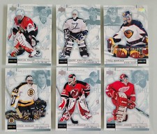 Upper Deck Mask Collection Goalie Lot 02-03 NHL Hockey Brodeur/Legace +7