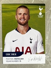 Eric Dier - Autogrammkarte - Tottenham Bayern