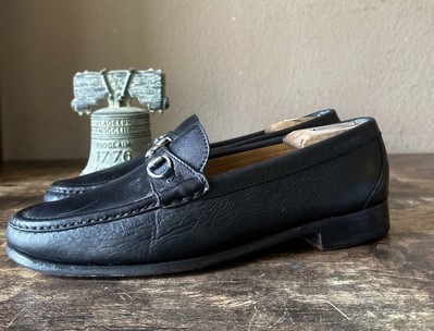 Alden H467 Black Calfskin Horse Bit Loafer | Alden Model Project