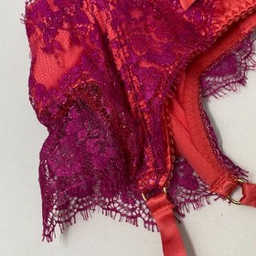 Agent Provocateur Mikaela SOIREE Pink Suspender AP2 Small NWT