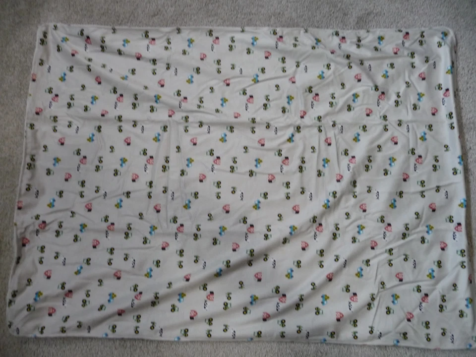 Manta de bebé John Deere Sherpa polar, muy suave, ¡nueva! 30 x39 LP81445 Foto 2 de 3