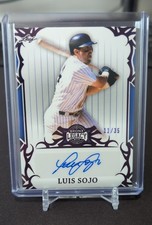 2023 Leaf A Bronx Legacy - Luis Sojo #BA-LS1 Putple Holo Foil /35 (AU)