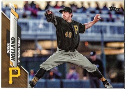 Derek Holland 2020 Topps Update Gold #d2020