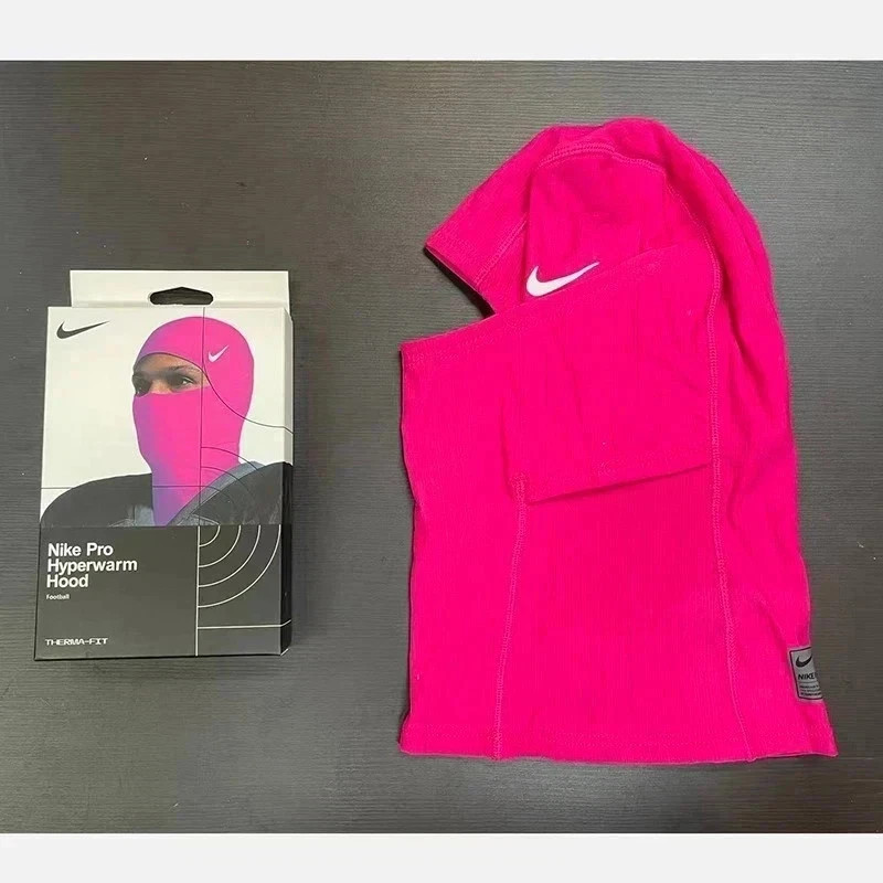 Nike Pro Therma-Fit Hyperwarm Hood Ski Mask -PINK | eBay