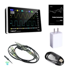 1013D Handheld Digital Tablet oscilloscope Portable Storage 2CH 100MHz9k