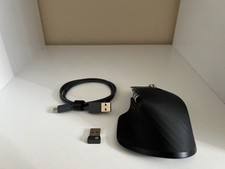 Logitech MX Master 3S Mouse Black w/ Charger and USB Receiver