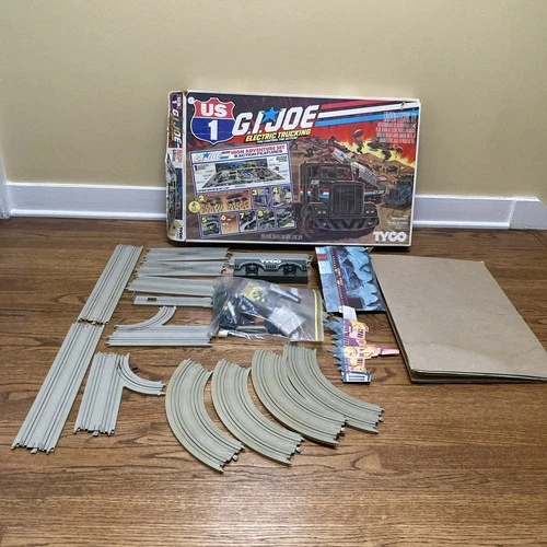 GI Joe Electric Trucking - Incomplete In Box 1985 No Electric Device - For Parts