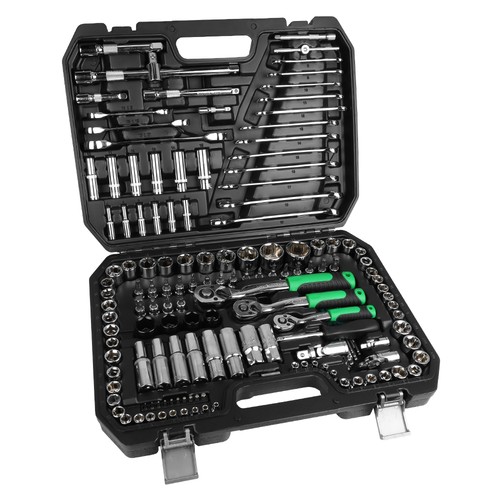 150pcs Drive Socket Set, Ratchet Wrench Set tool 72-Tooth Ratchet Wrenches US - Picture 11 of 12
