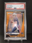 2024 Panini Prizm - Drake Maye #329 Orange Disco Prizm (RC) PSA 8
