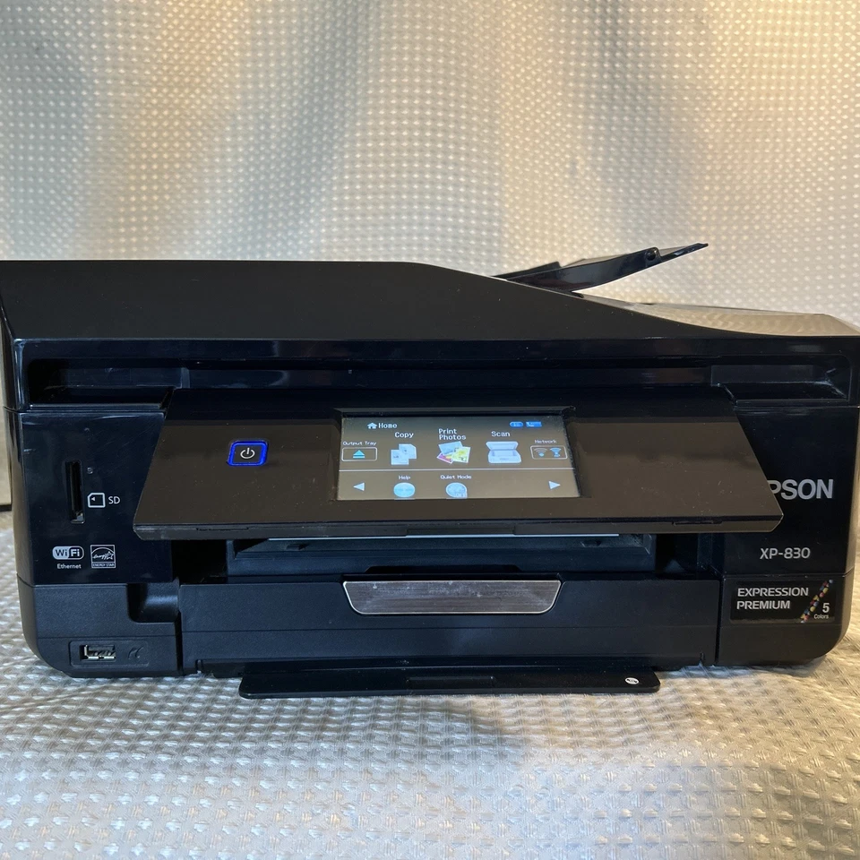 Epson Expression Premium XP-830 Wireless all-in-one Printer Copy/Print/Scan - Image 3 of 3