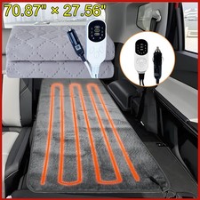 Heated Car Blanket 12V Electric Blanket for Car Truck SUV Portable Heated Throw