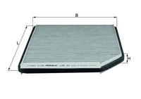 Innenraumfilter Mahle LAK 23 Aktivkohlefilter FüR Laguna Renault 1 16V B568 B561