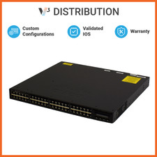 Cisco Catalyst 3650 48 Port Data 2x10G Uplink LAN Base WS-C3650-48TD-L