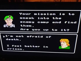 Rambo Nintendo NES Game Cartridge Tested 
