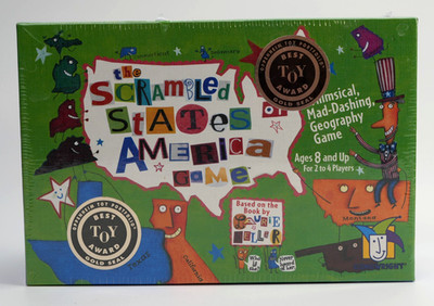 NEW/SEALED Gamewright The Scrambled States of America (RARE HTF Edition)
