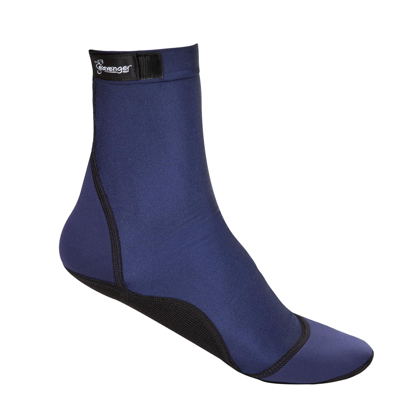 SAOLA Seavenger Beach Socks XL – Taglio alto suola grip per sabbia immersioni blu scuro