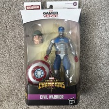 Marvel Legends  Civil Warrior 6  Figure Gamer Verse with  Mr. Hyde BAF  NEW