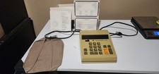 Vintage Texas Instruments TI-3000 Calculator w/ Box Manuals 1970s Electronic