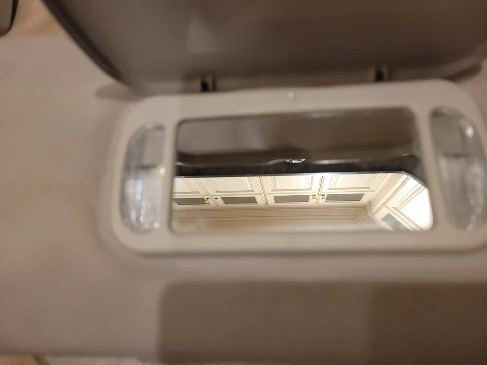 Parasol gris pasajero derecho Buick Rendezvous Pontiac Aztek 2002-2007 Foto 3 de 4