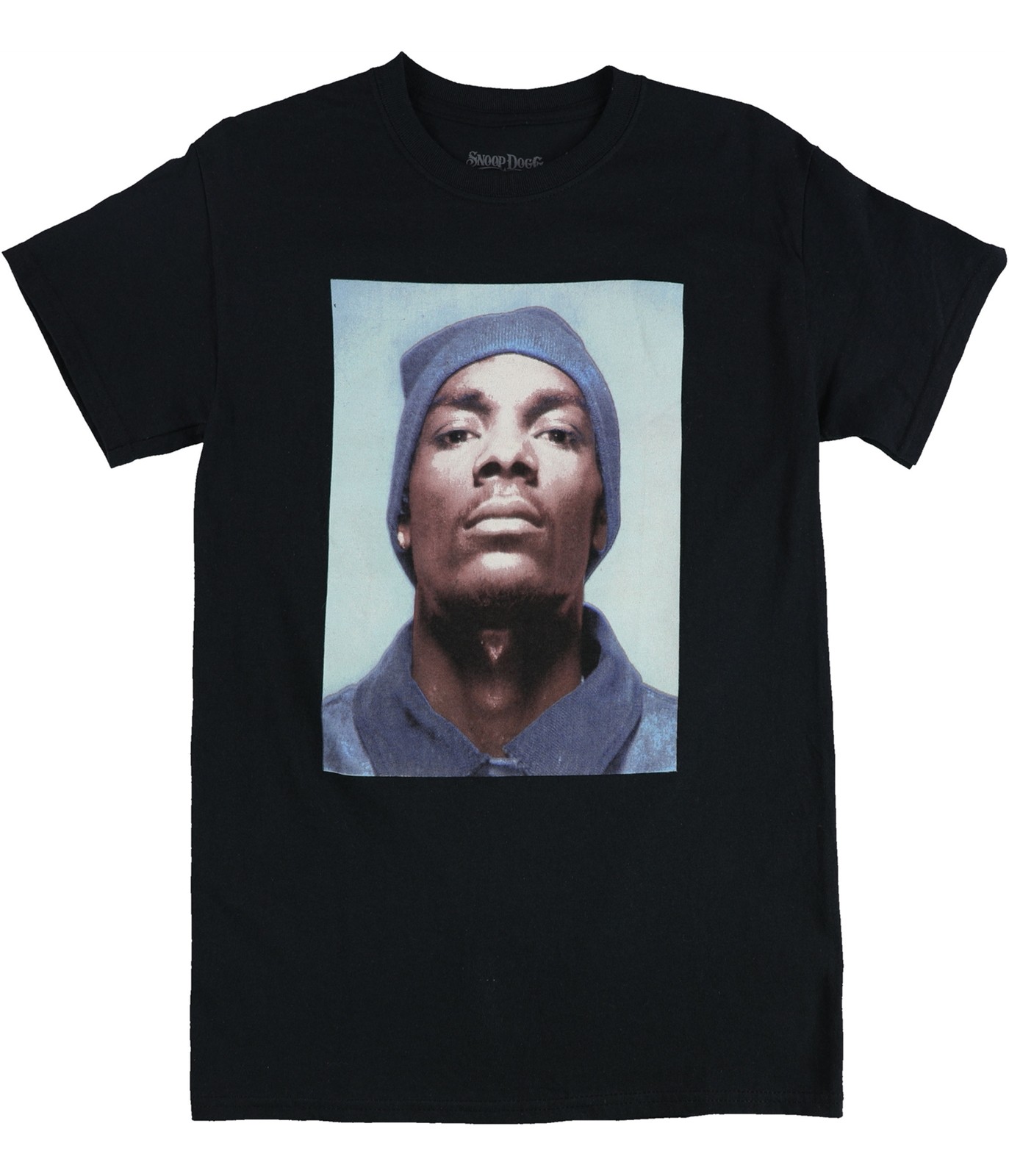 Мужская футболка Snoop Beanie с графическим принтом, характерная для группы, черная, Big - Tall, Big 2X