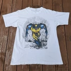 VINTAGE WOLVERINE 1993 JUMBO LARGE SHIRT MARVEL COMIC IMAGES x-men aop weapon x