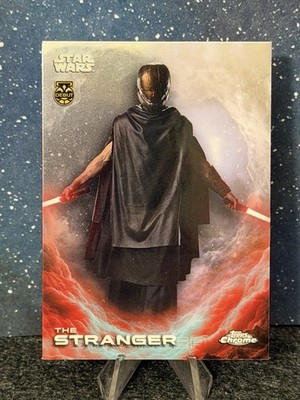 2025 Topps Chrome Star Wars Costco Exclusive #CE-49 The Stranger Debut Card  
