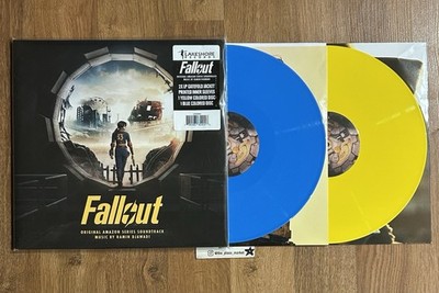 Fallout soundtrack vinyl record Blue Yellow Ramin Djawadi Prime Series