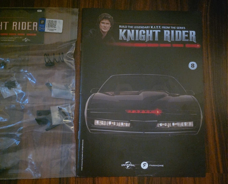 1/8 FANHOME DEAGOSTINI BUILD THE K2000 KITT K.I.T.T. KNIGHT RIDER CAR ISSUE 8. - Image 2 of 3