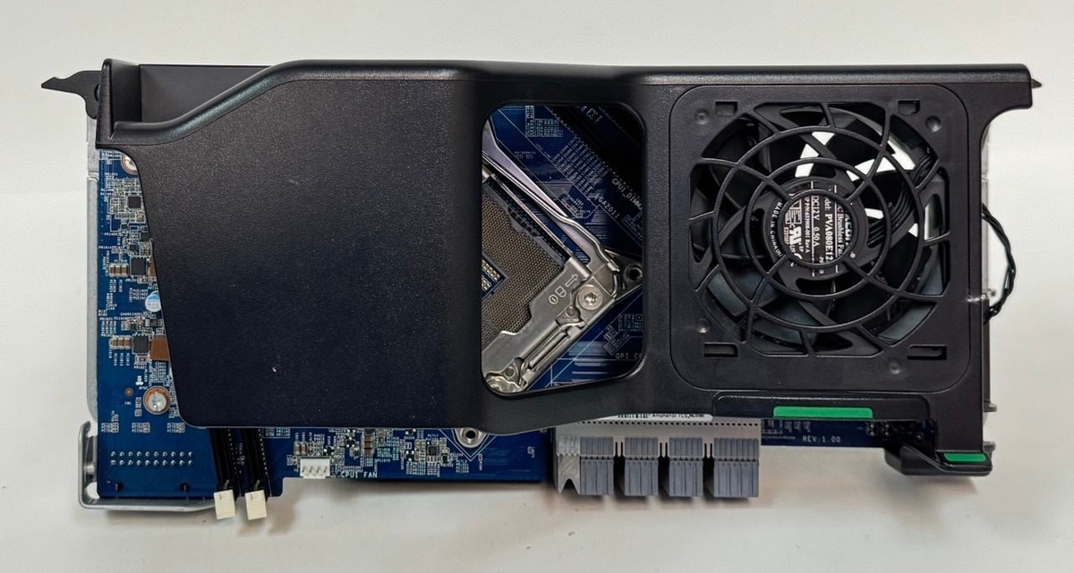 HP Z640用 デュアル用 CPU拡張ライザーボード 動作良 クーラー等