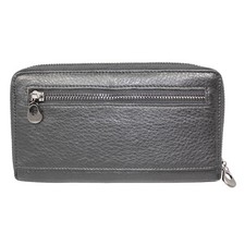 Leather Checkbook Wallet Credit Card Holder