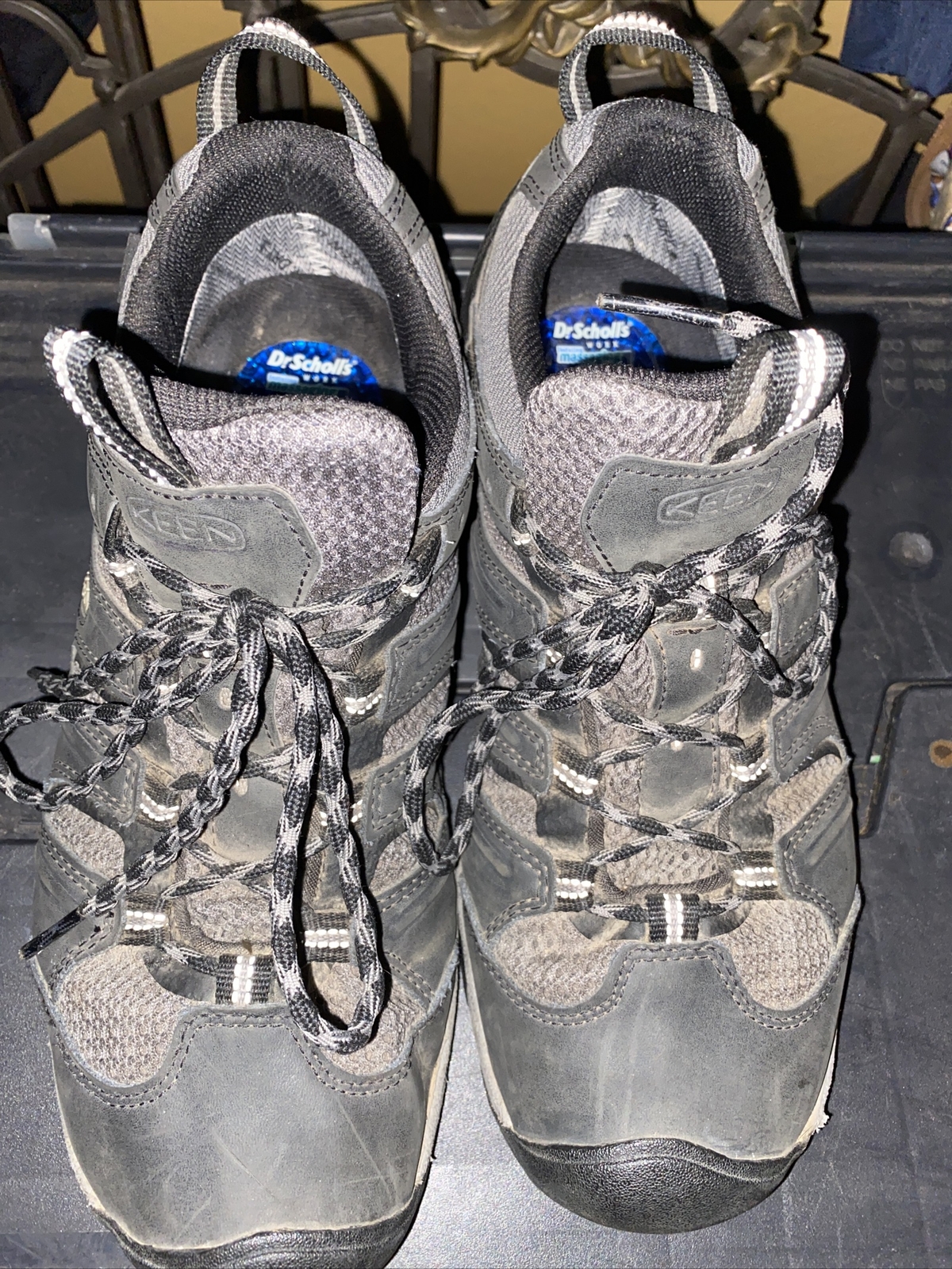 Scarpe da trekking Keen Trekker da uomo 1025155 nere grigie 11 5 US trail running spiaggia