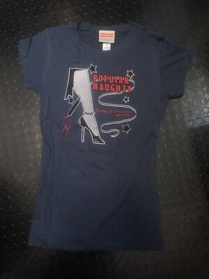 POPULAR NAUGHTY x-tra cooles Lady T-Shirt aus den USA