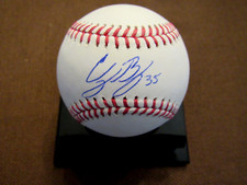 CODY BELLINGER 2019 MVP 2017 ROY CUBS DODGER SIGNED AUTO OML BASEBALL JSA BEAUTY