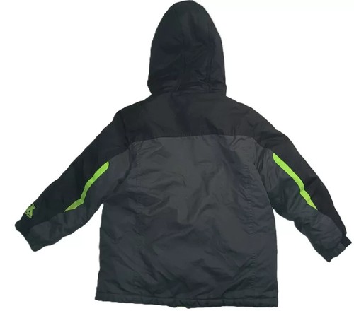 ZeroXposure Boys Ski Winter Puffer Jacket Zip Up Outdoor Black Size Large B001 - Picture 9 of 9
