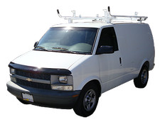 Chevy Astro Gmc Safari Aluminum Van Ladder Rack - Double Lock Down