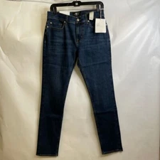 7 FOR ALL MANKIND Earthkind Stretch Tek Paxtyn Jeans Men's Size 30x33 Dark Blue