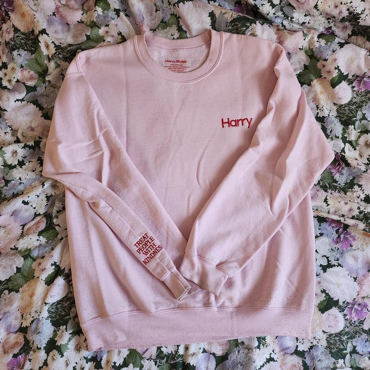 Pink Tpwk Jumper Harry Pink Crewneck Pink Harry Sweatshirt