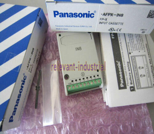 1PCS Panasonic New PLC AFPX-IN8 INPUT CASSETTE | eBay