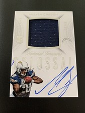2015 National Treasures Rookie Colossal Signatures Melvin Gordon💥24/99💥Broncos