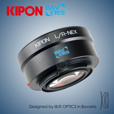 New Kipon BAVEYES adapter for Leica R mount lens to Sony NEX
