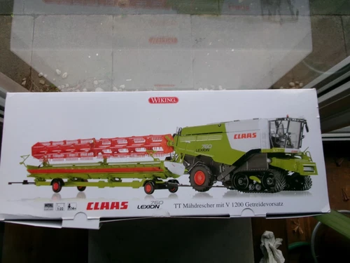 Wiking - CLAAS LEXION 750 TT Mähdrescher mit V 12 Getreidevorsatz